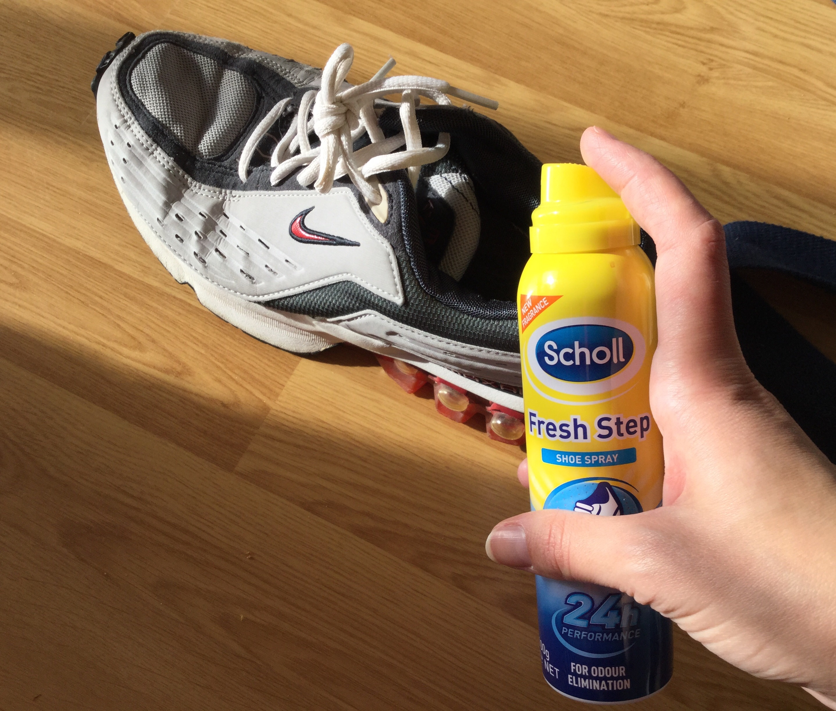 scholl shoe spray